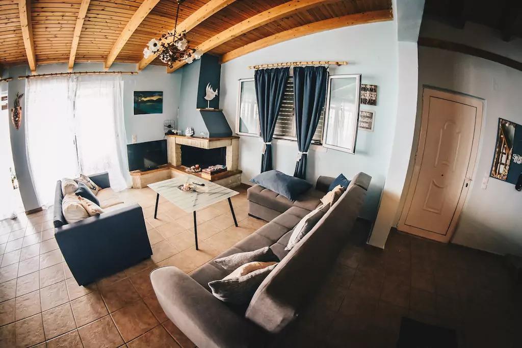 Villa Galanis By The Sea Ніфорейка Екстер'єр фото